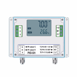 酸堿度/氧化還原度傳輸顯示器